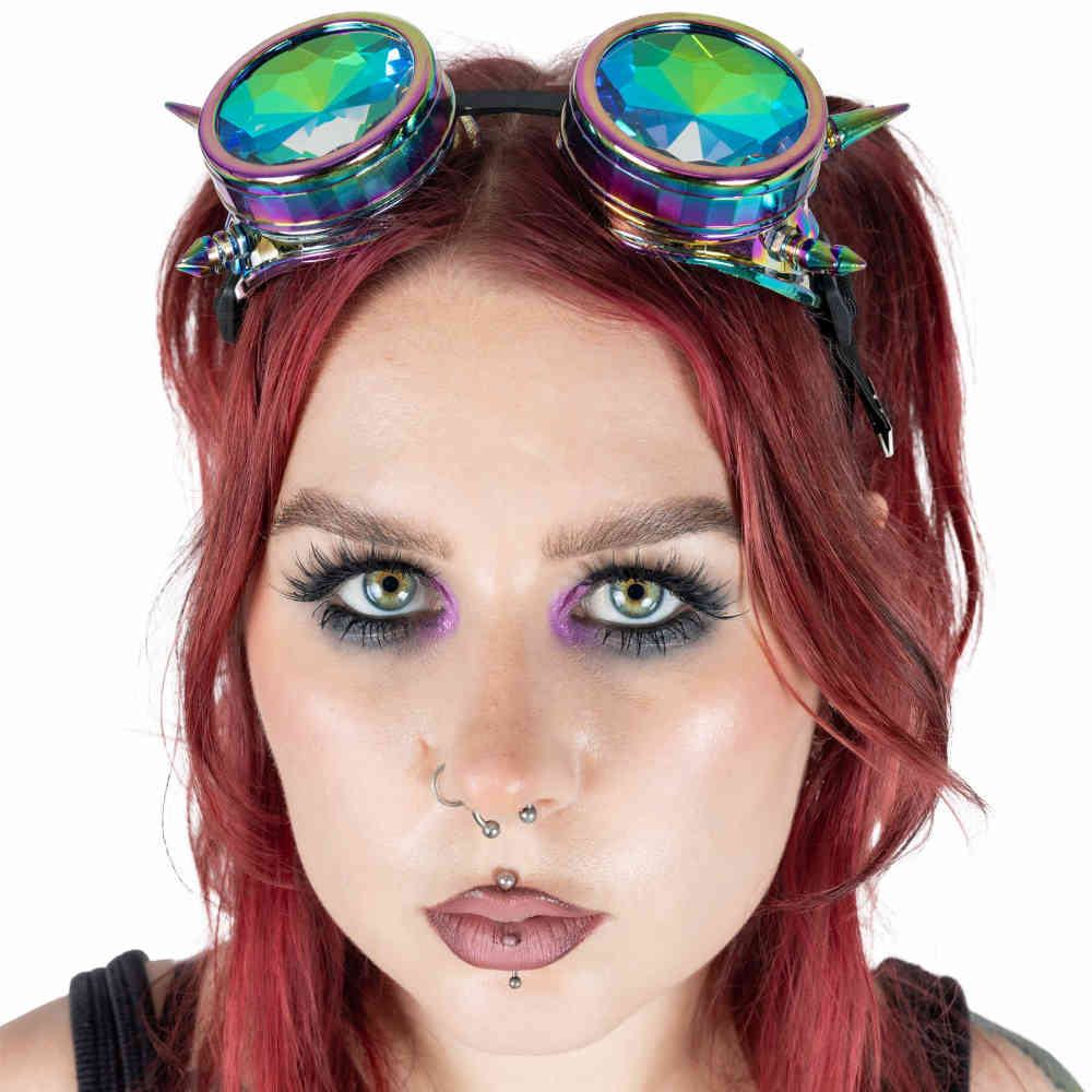 Poizen Industries - Kaleidoscope Goggles - Multicolours